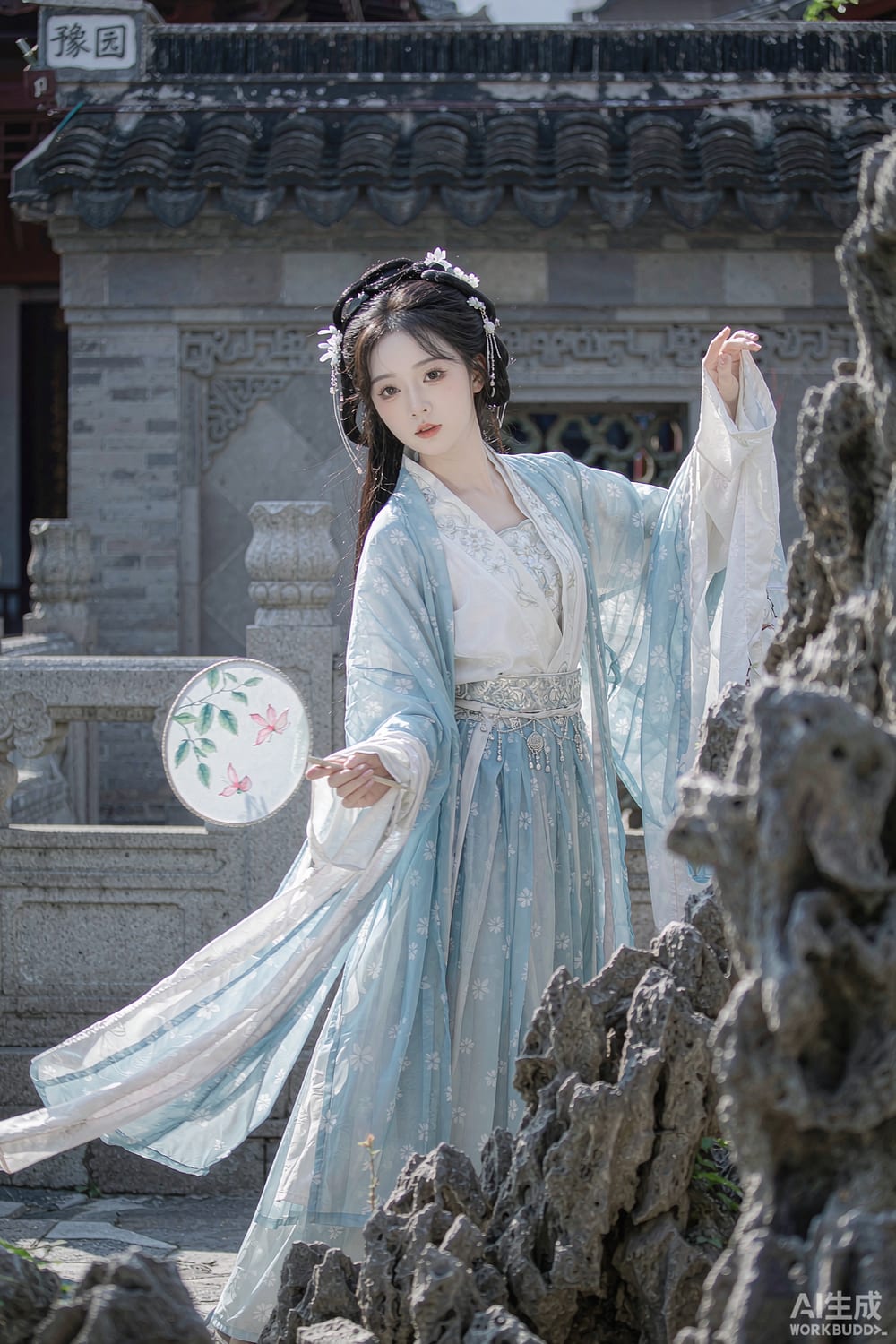 豫园汉服古风写真
